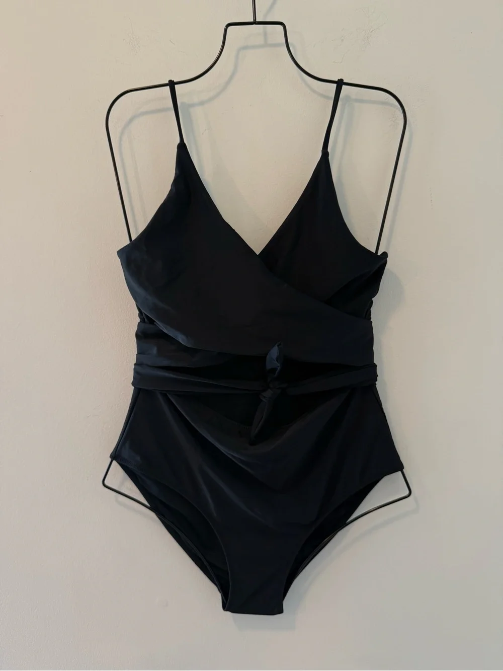 Black Cut-Out One Piece Swimsuit  Size: M #Lux-Swim-C